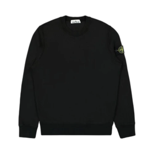 Stone Island Garment Dyed Sweatshirt 'Black'
