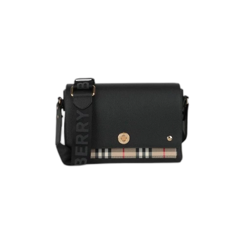 Burberry Medium Note Bag Black
