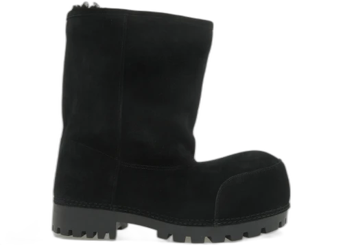 Balenciaga Alaska Low Boot Black Suede