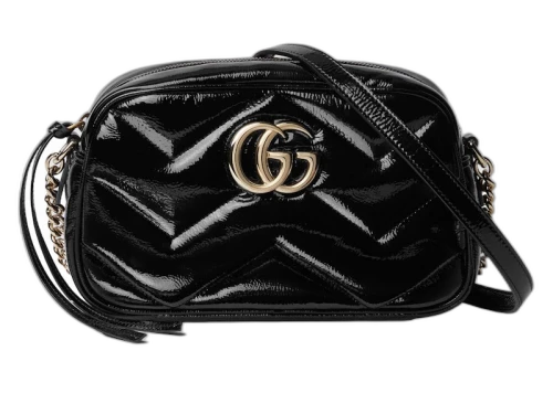 Gucci GG Marmont Small Shoulder Bag Black
