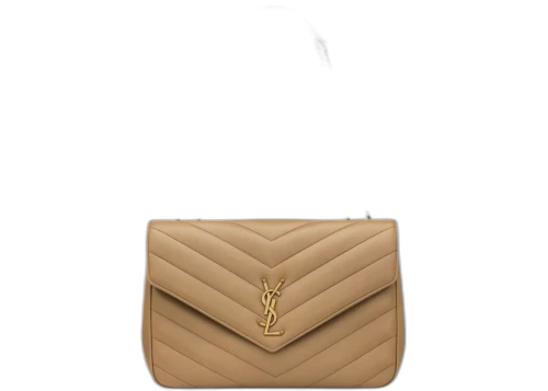 Saint Laurent Loulou Large Natural Tan