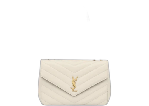 Saint Laurent Loulou Large White