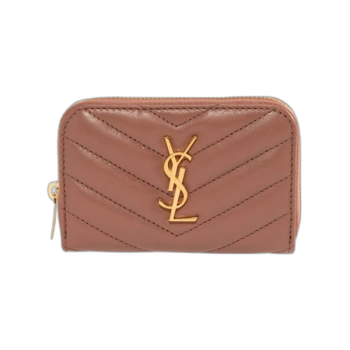 Saint Laurent Cassandre Wallet 'Coral Paradise'