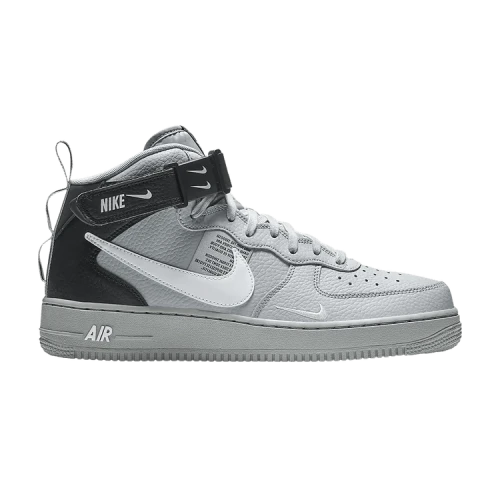 Nike Air Force 1 Mid Utility Wolf Grey Black