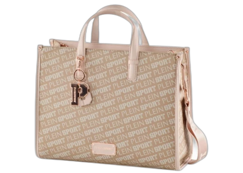 Plein Sport Medium Tote Red Hill Grigio Donna Bag taupe