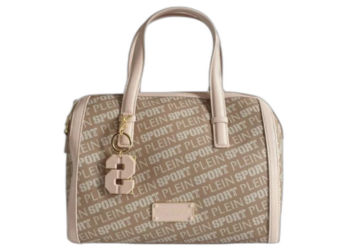 Plein Sport Medium Boston Red Hill Grigio Donna Bag taupe
