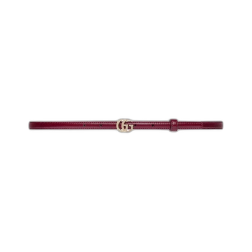 Gucci Milano Thin Belt 'Rosso Ancora'
