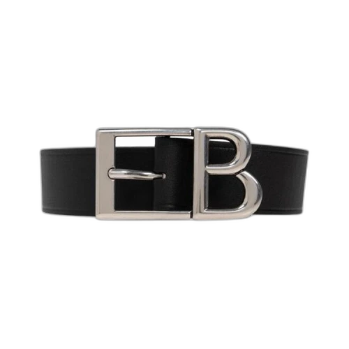 Balenciaga Logo Plaque Belt 'Black'