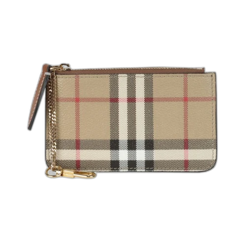 Burberry Kelbrook Check Coin Case Archive Beige