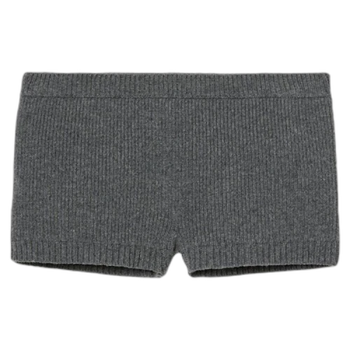 Gucci Soft Rib Wool Shorts 'Charcoal Grey'