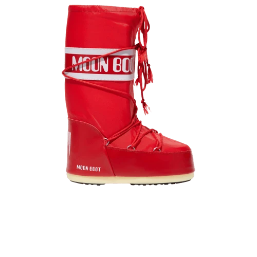 Moon Boot Icon Nylon Boot Red