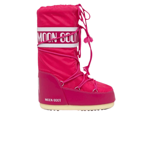 Moon Boot Icon Nylon Boot Magenta