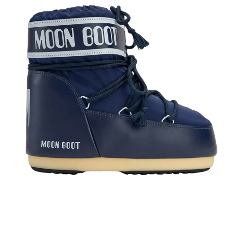 Moon Boot Icon Low Nylon Boot Blue