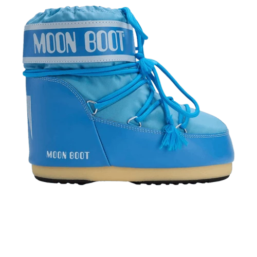 Moon Boot Icon Low Nylon Boot Alaskan Blue