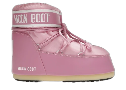 Moon Boot Icon Low Nylon Boot Pink