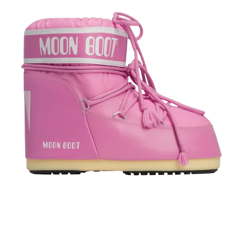 Moon Boot Icon Low Nylon Boot 'Pink'