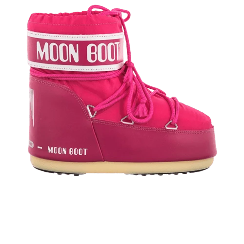 Moon Boot Icon Low Nylon Boot Magenta