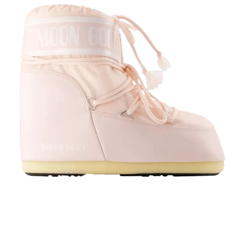 Moon Boot Icon Nylon Low Boot Dusty Pink