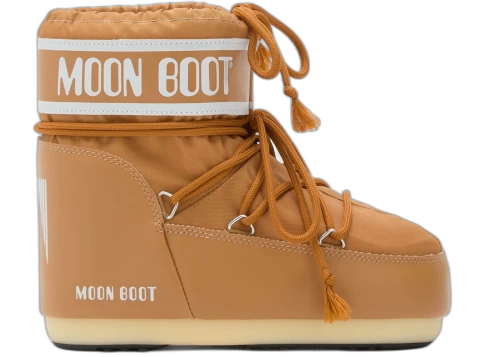 Moon Boot Icon Nylon Low Boot Cognac