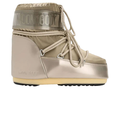 Moon Boot Icon Low Boot Glance Platinium