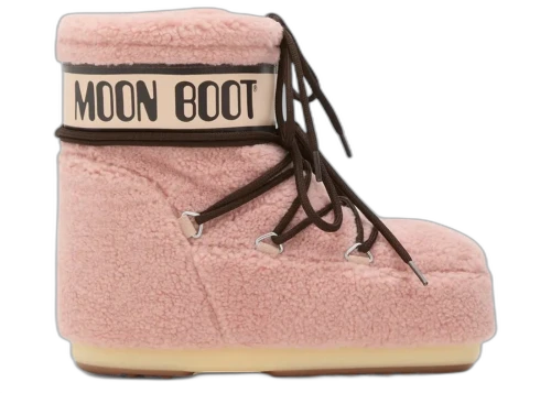 Moon Boot Icon Low Fleece Pink (Women's)