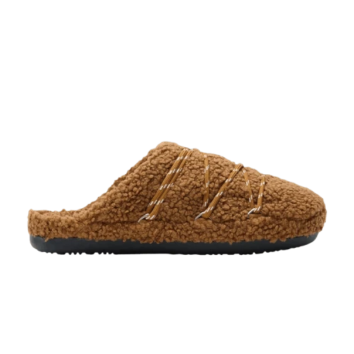 Moon Boot Teddy Slipper Cognac