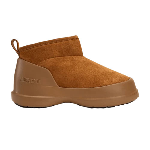 Moon Boot Luna Low Boot Suede Cognac (Women's)
