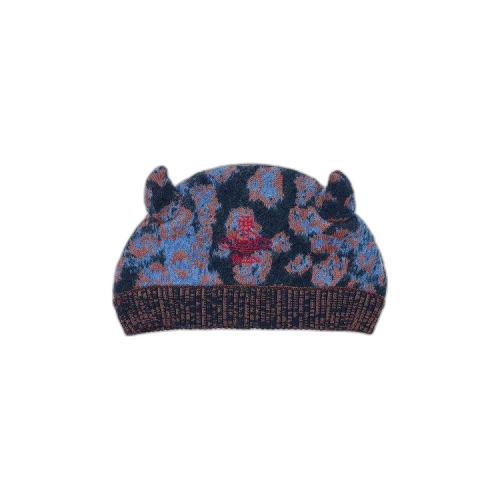 Palace x Vivienne Westwood Horny Beanie 'Pink Leopard'