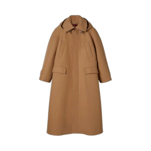 Gucci Wool Cashmere Coat 'Beige/Camel'