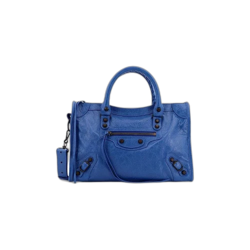 Balenciaga Small Le City Shoulder Bag 'Denim Blue'