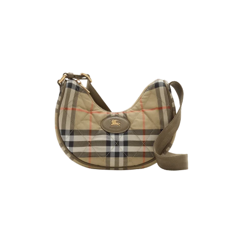 Burberry Horseshoe Crossbody Bag Sand