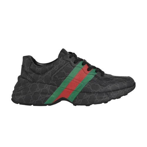 Gucci GG Rhyton 'Monogram - Black Green Red'