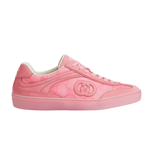 Gucci G74 'Interlocking G - Pink Suede' (Women's)