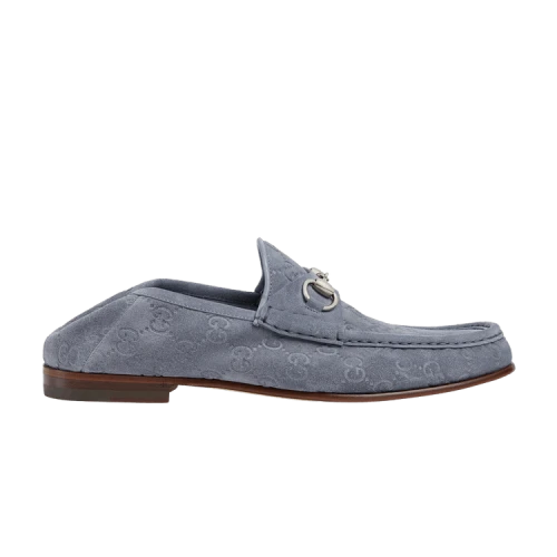 Gucci Horsebit 1953 Loafer 'GG Suede - Grey'