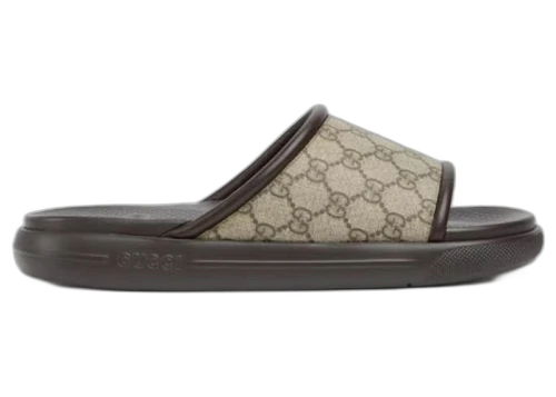 Gucci Persuit Supreme Slide Beige Ebony