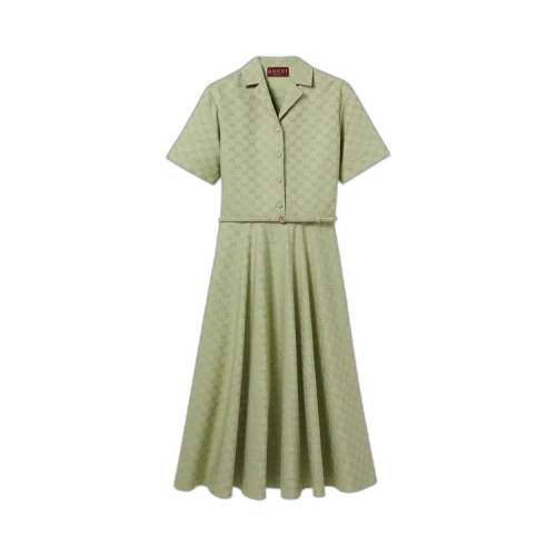 Gucci Gabardine Dress 'Reseda'