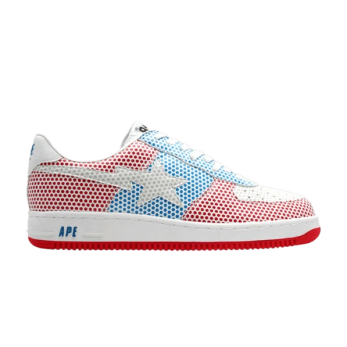 Bapesta FS-001 Low 'Red Blue'