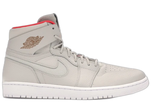 Jordan 1 Retro High Nouveau Pure Platinum Bright Crimson