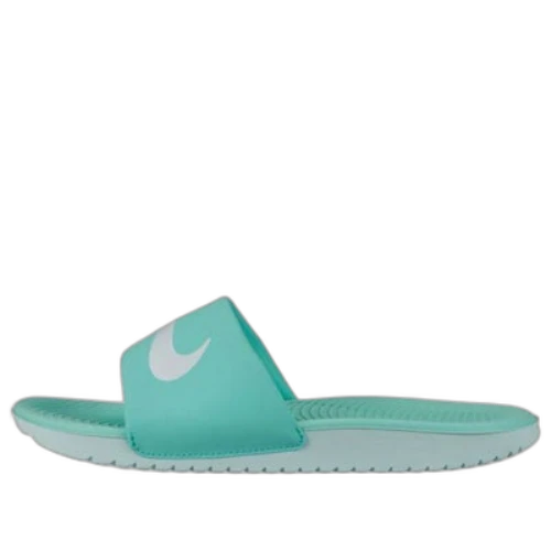 (GS) Nike Kawa Slide White Blue Slippers 'White Blue'