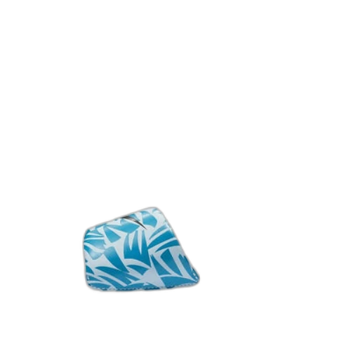 (GS) Nike Kawa Slide Print White Blue Slippers 'White Blue'