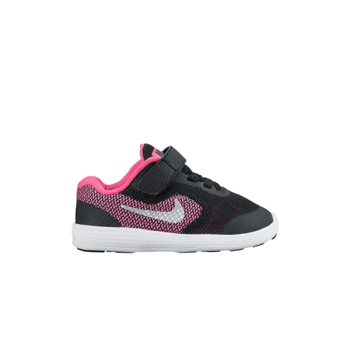 Nike Revolution 3 TD 'Black Metallic Silver'