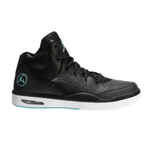 Jordan Flight Tradition Black/Hyper Turquoise-White