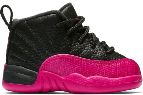 Jordan 12 Retro Black Deadly Pink (TD)