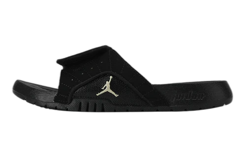 Jordan Hydro 12 GS Slide 'Black Metallic Gold'