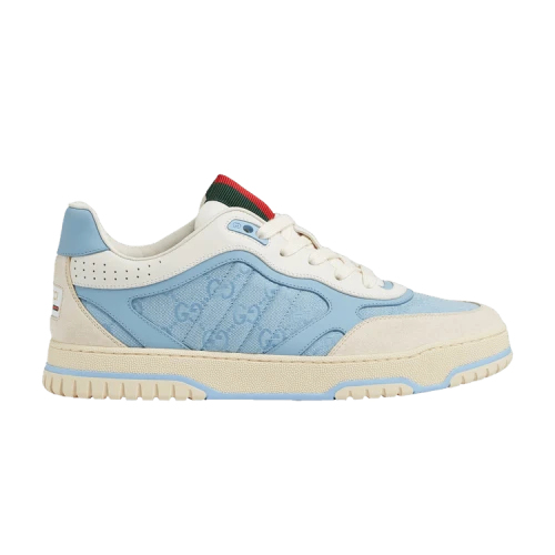 Gucci Re-Web Sneaker 'GG Canvas - Light Blue Ivory'