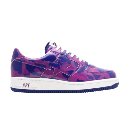 Bapesta FS-001 Low 'Purple Camo'
