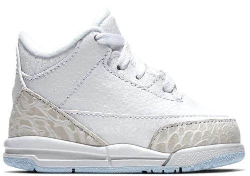 Jordan 3 Retro Pure White (2018) (TD)