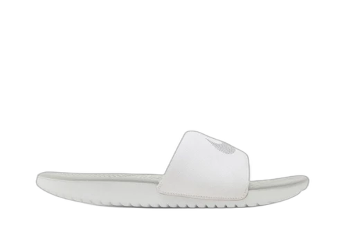 Nike Kawa Slide 'White Metallic Silver' (Women's)