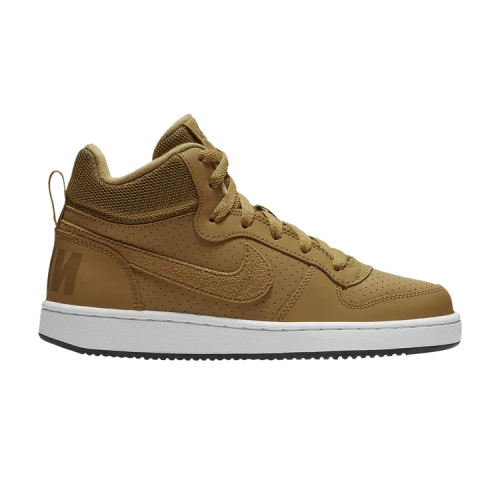 (GS) Nike Court Borough Mid 'Yellow Wheat'