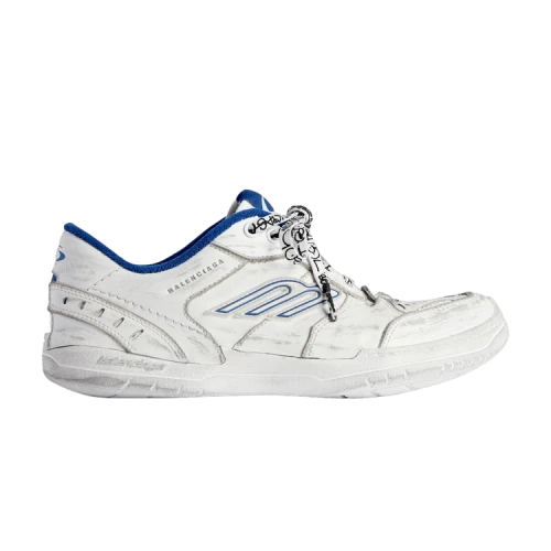 Balenciaga Hamptons Sneaker 'White Dark Blue Grey'